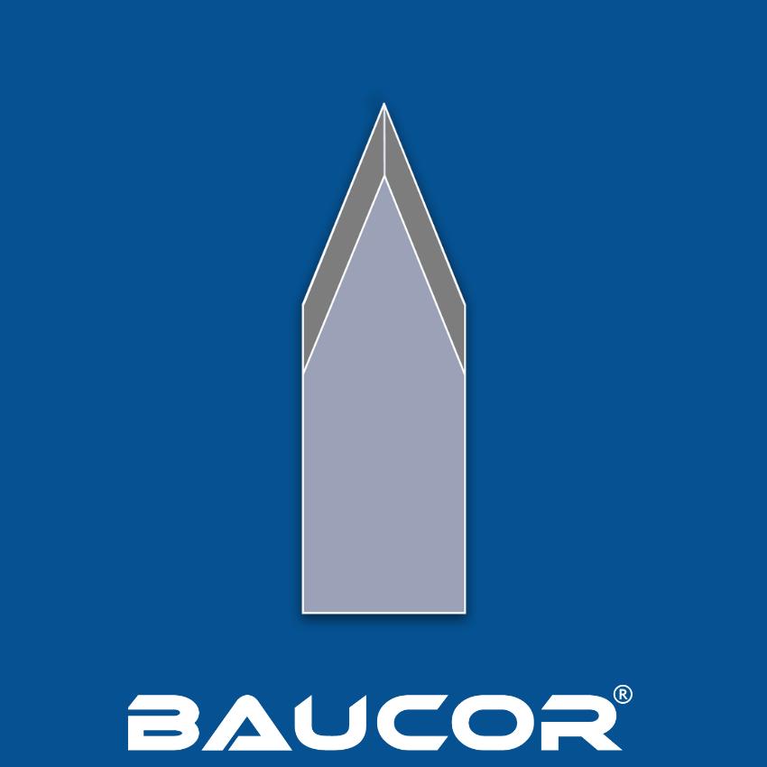 Blad med spetsig spets